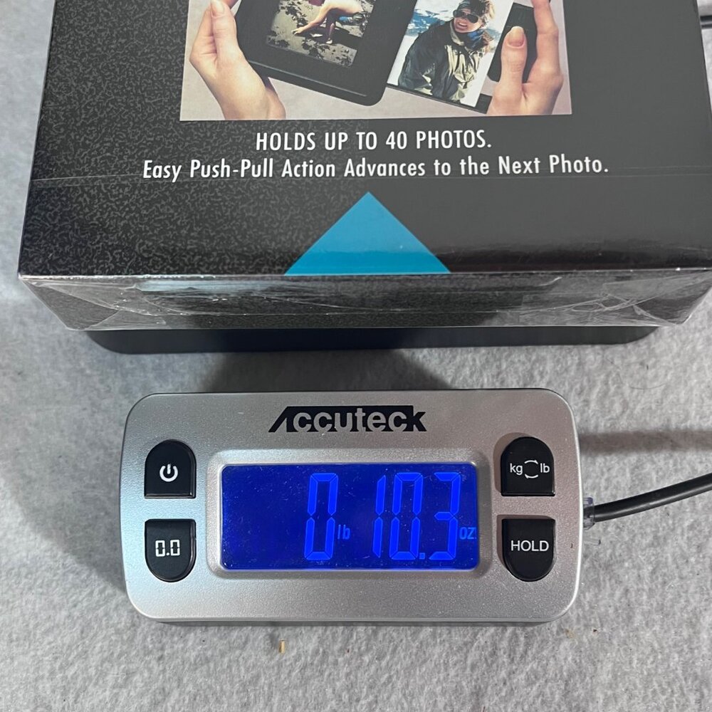 Burnes Showbox Photo Viewer For 3.5"x5" Photos Store & Share Vintage 1991 Sealed - Picture 12 of 12